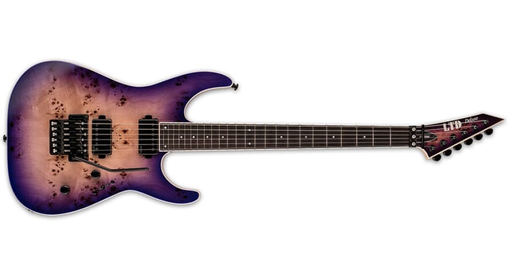 LTD M-1000 PRNB PURPLE NATURAL BURST